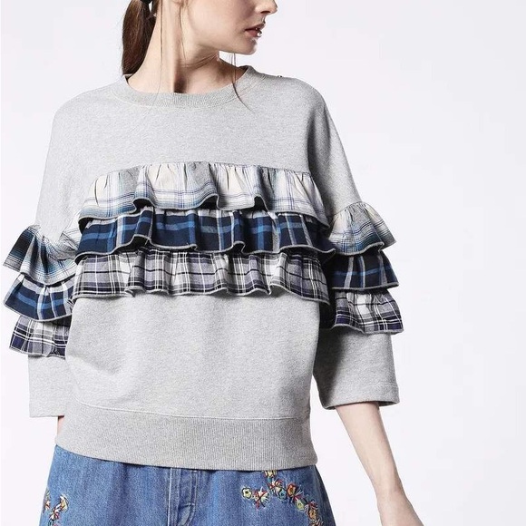 Diesel Ruffle Sweater - Picture 3 of 5